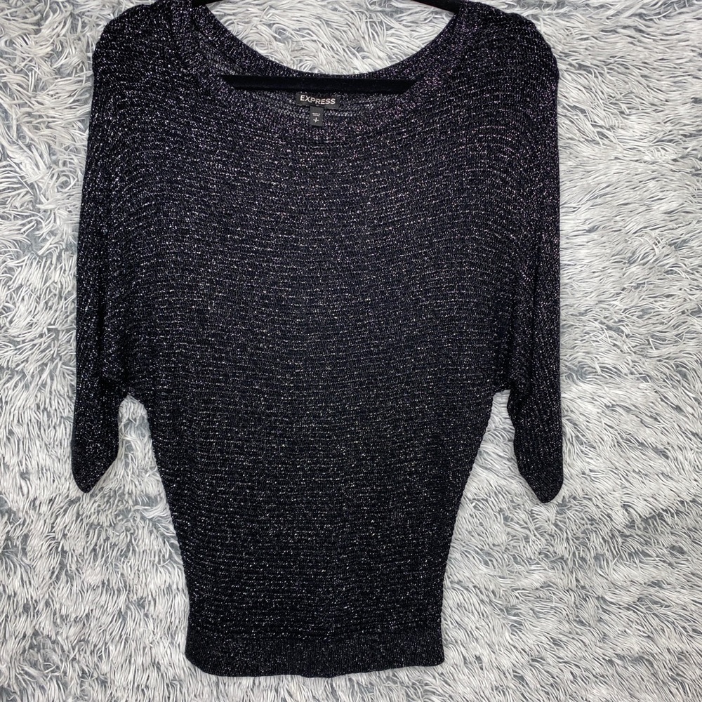 Express Knit Sparkle Women’s Small Shirt